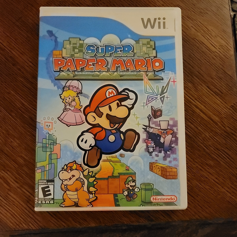 Super Paper Mario for the Wii